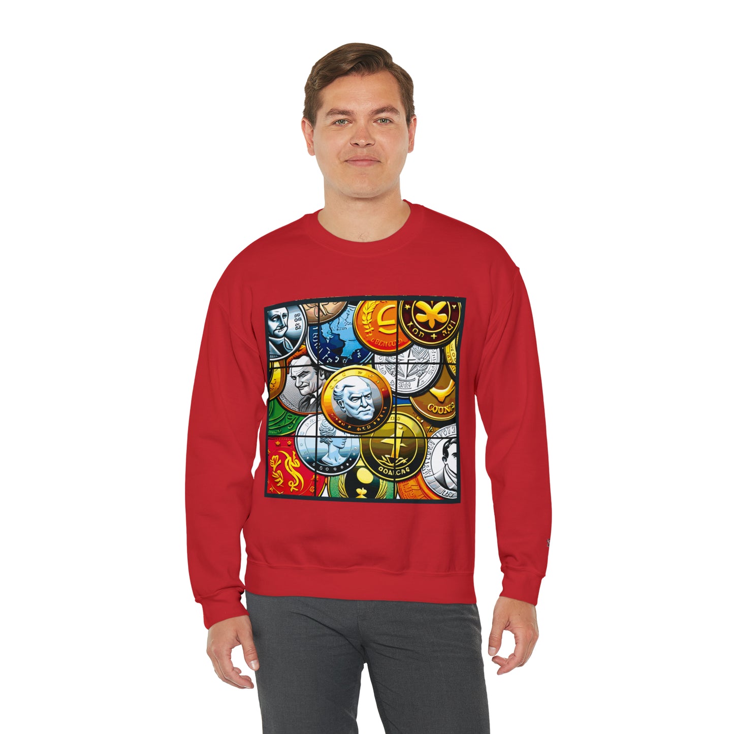 NINE Unisex Heavy Blend™ Crewneck Sweatshirt