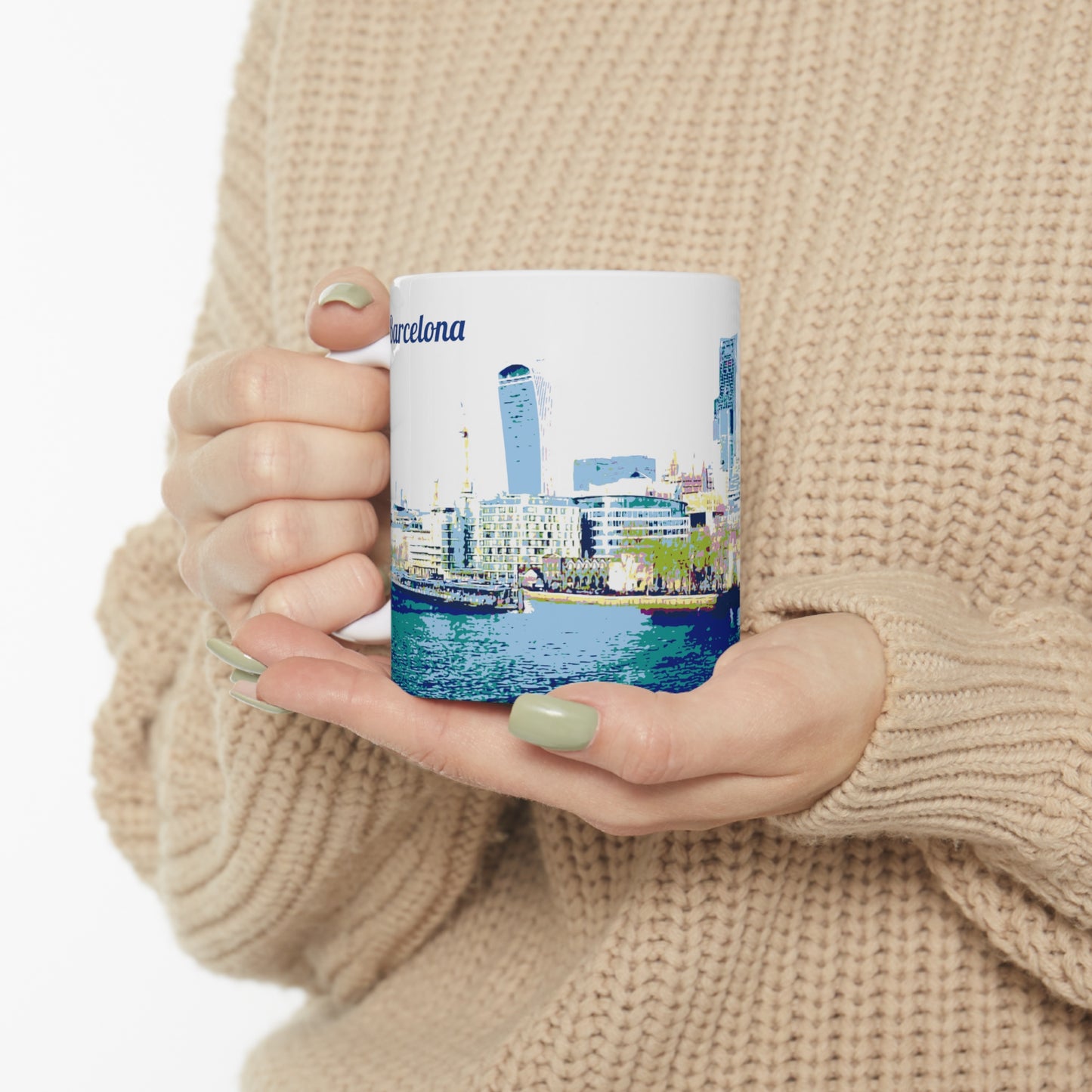 Barcelona-2 Ceramic Mug 11oz