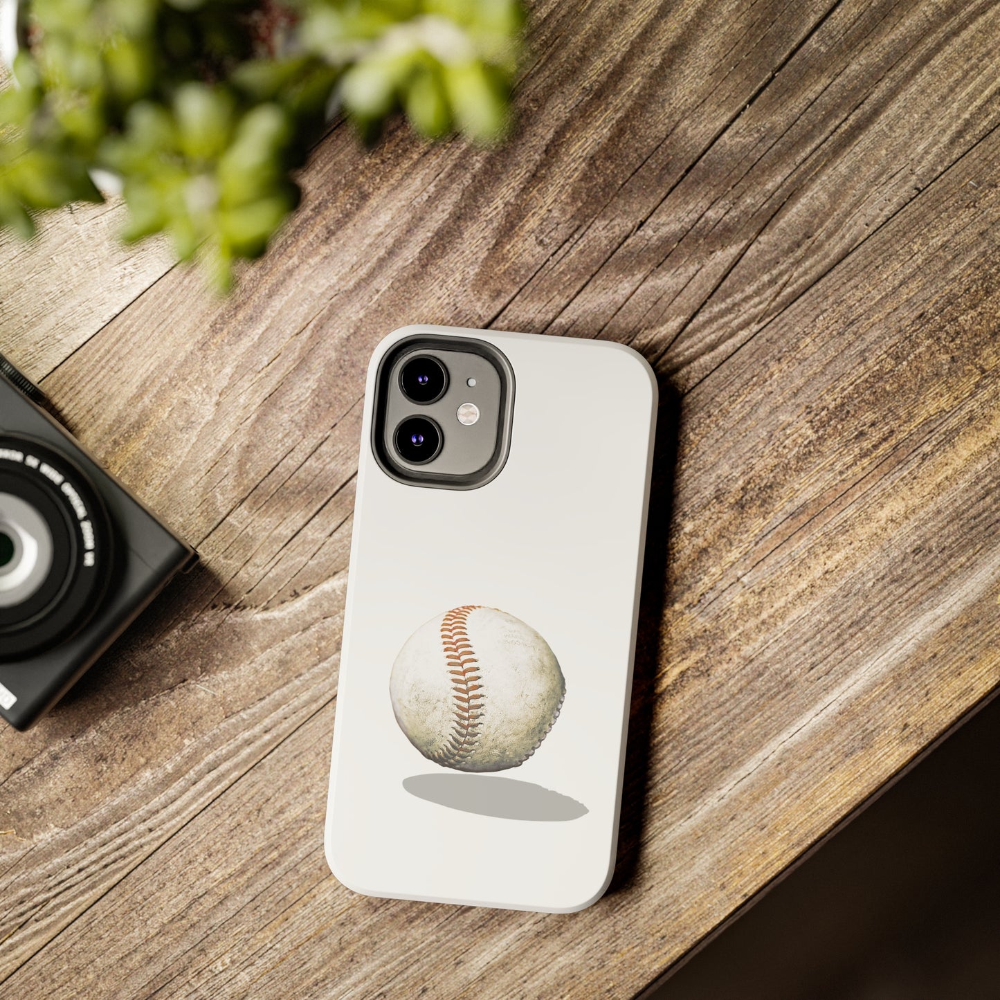 BaseBall-2 Tough iPhone Cases