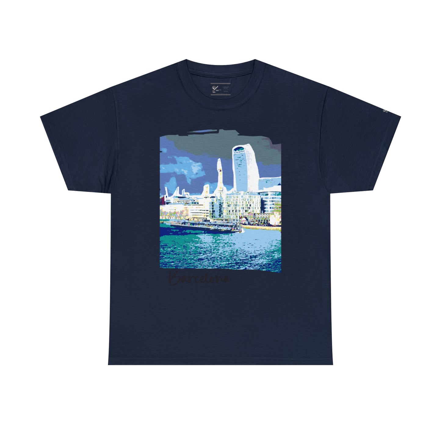 CP-BarcelonaC Unisex Heavy Cotton Tee