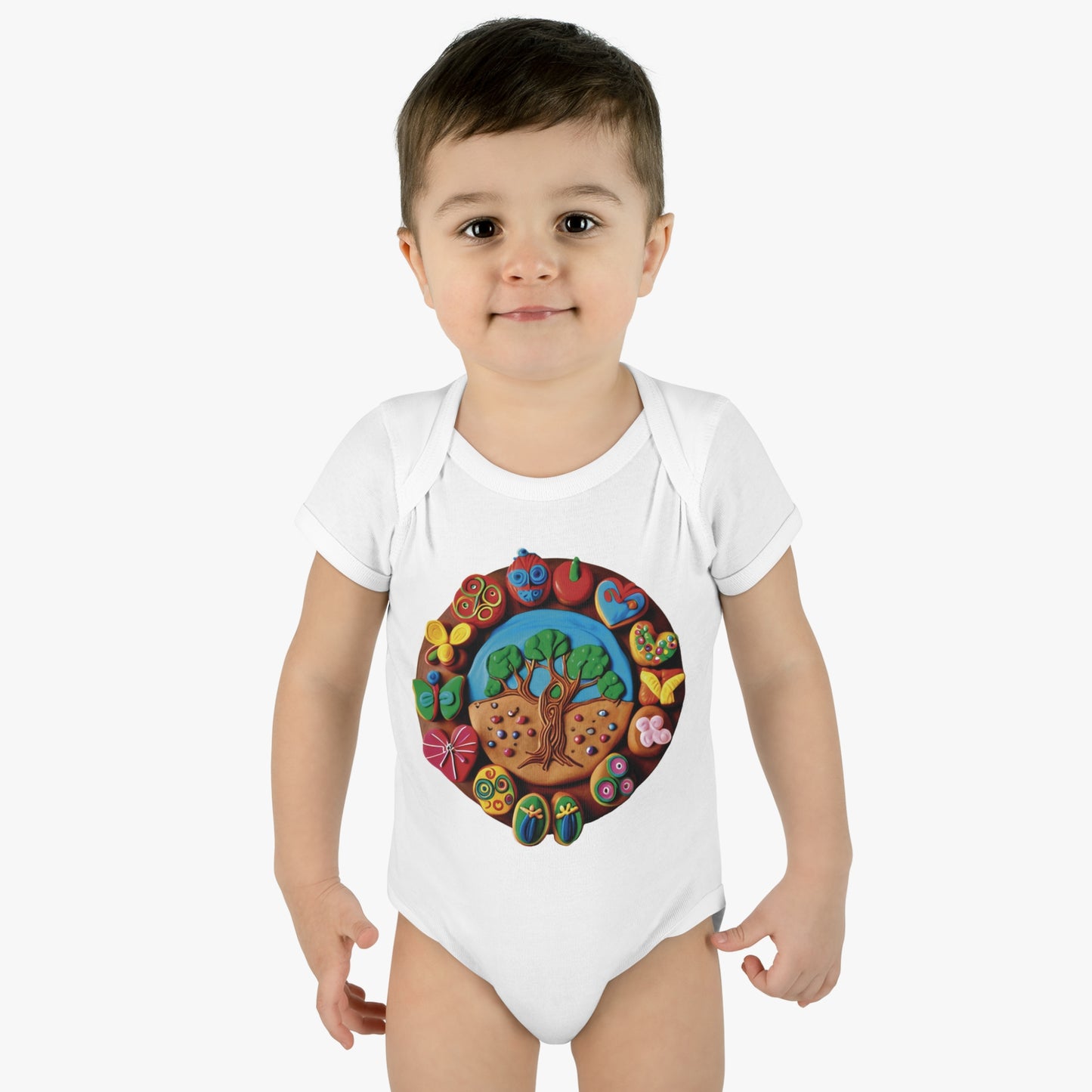 BB-34 Infant Baby Rib Bodysuit