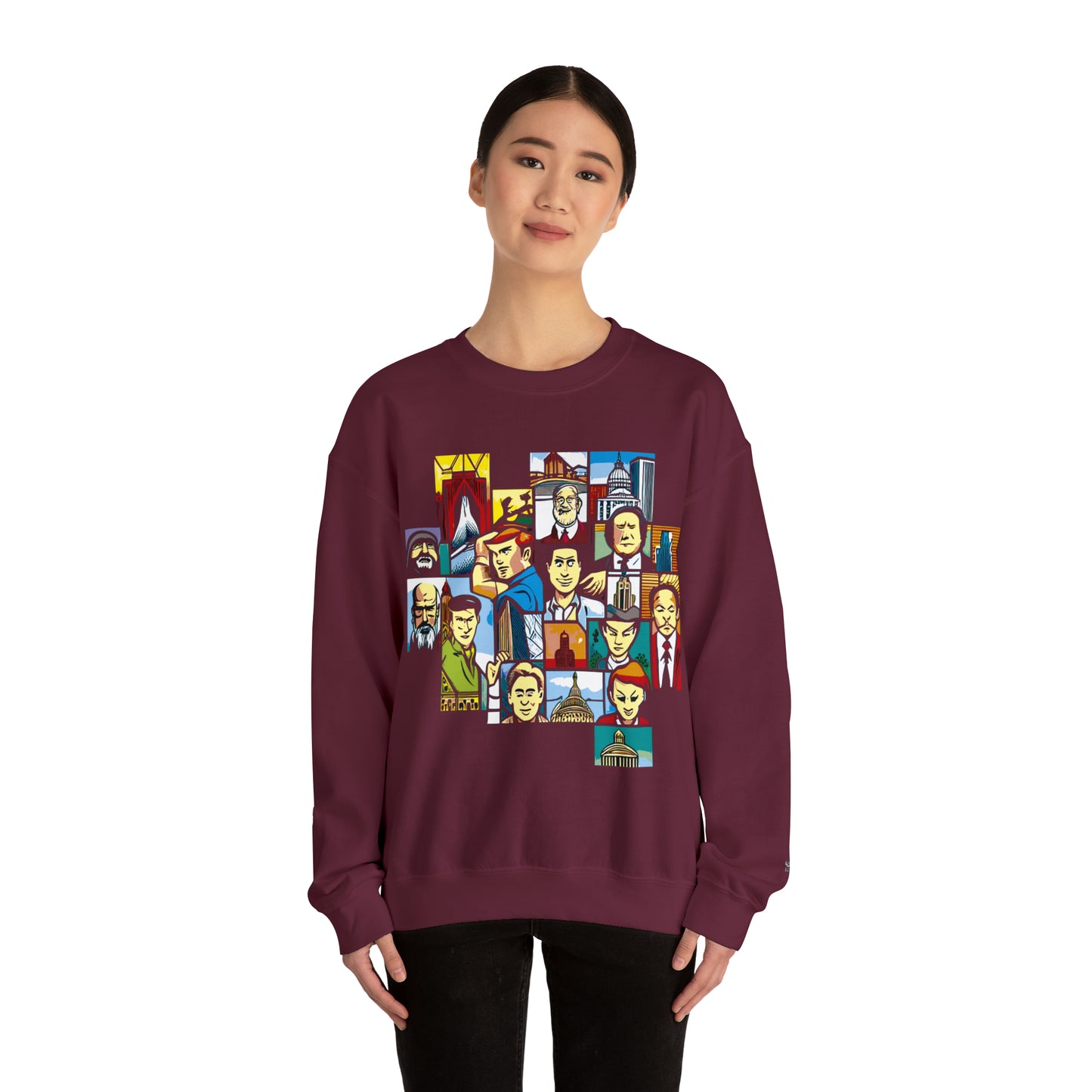 NINETEENp1 Unisex Heavy Blend™ Crewneck Sweatshirt