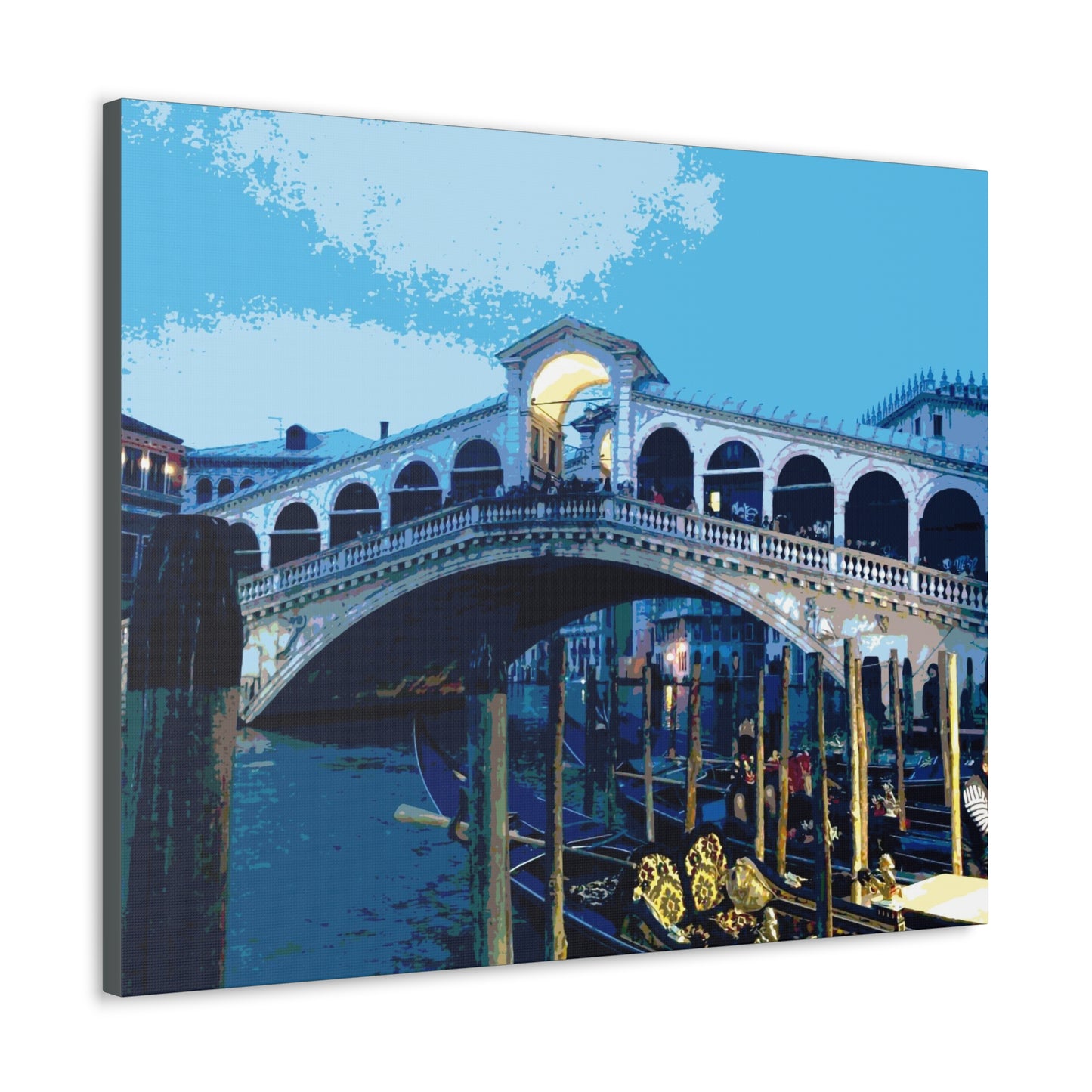 Boat-Venice-4 Canvas Gallery Wraps