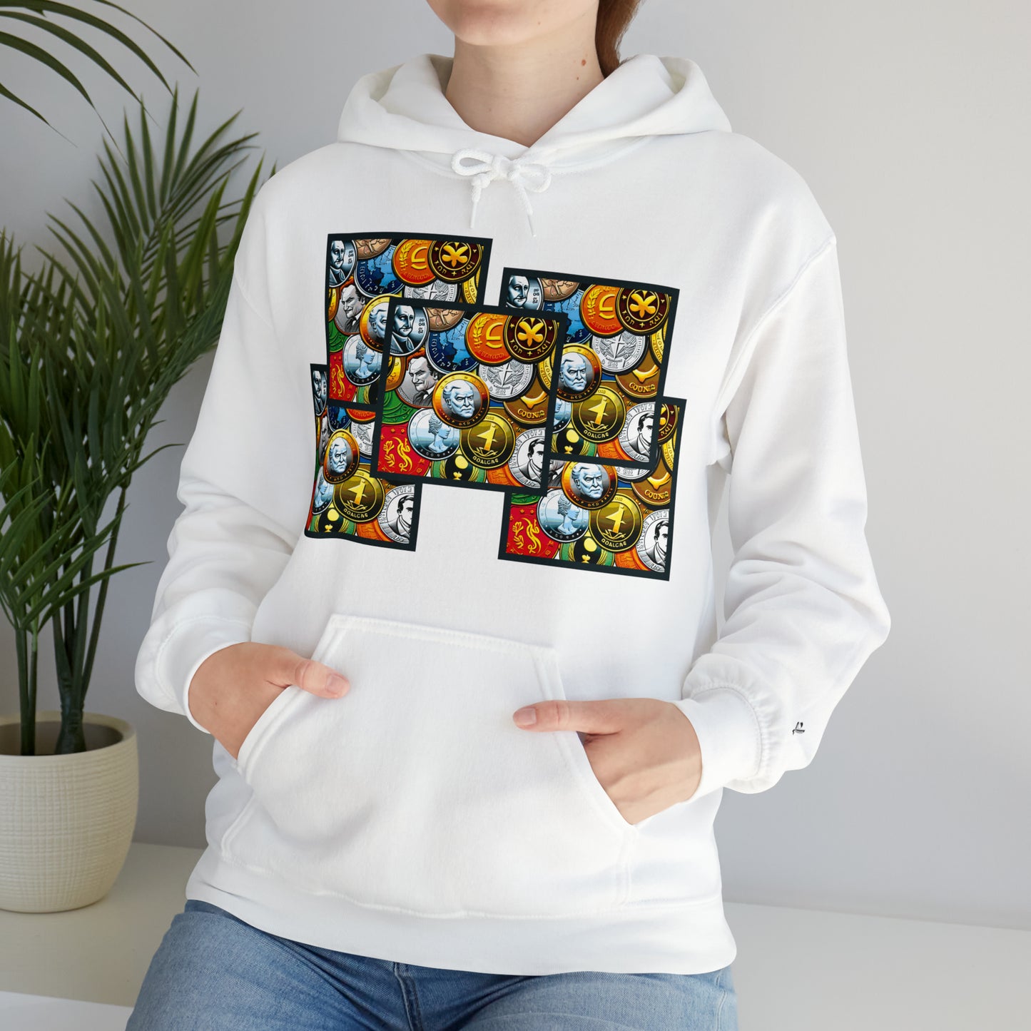 NINE Unisex Heavy Blend™ Hooded Sweatshirt