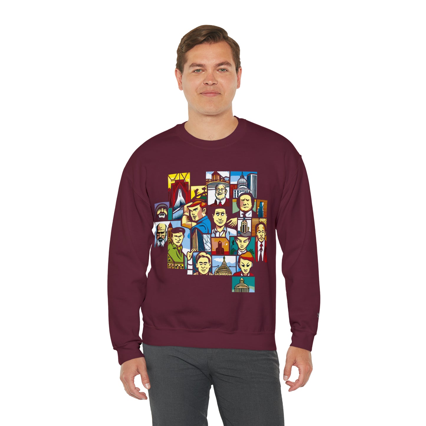 NINETEENp1 Unisex Heavy Blend™ Crewneck Sweatshirt