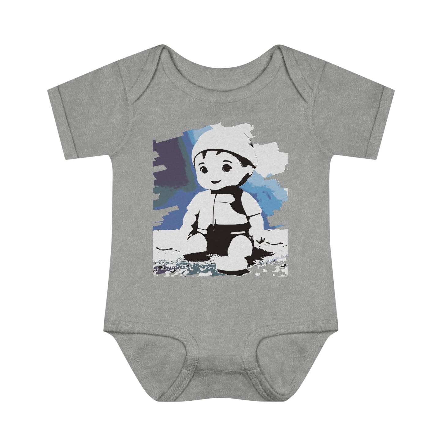 BB-46.2 Infant Baby Rib Bodysuit