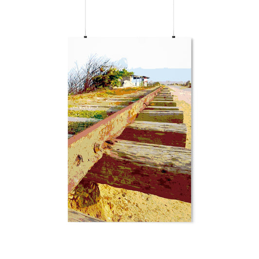 Train Tracks-5 Premium Matte Vertical Posters