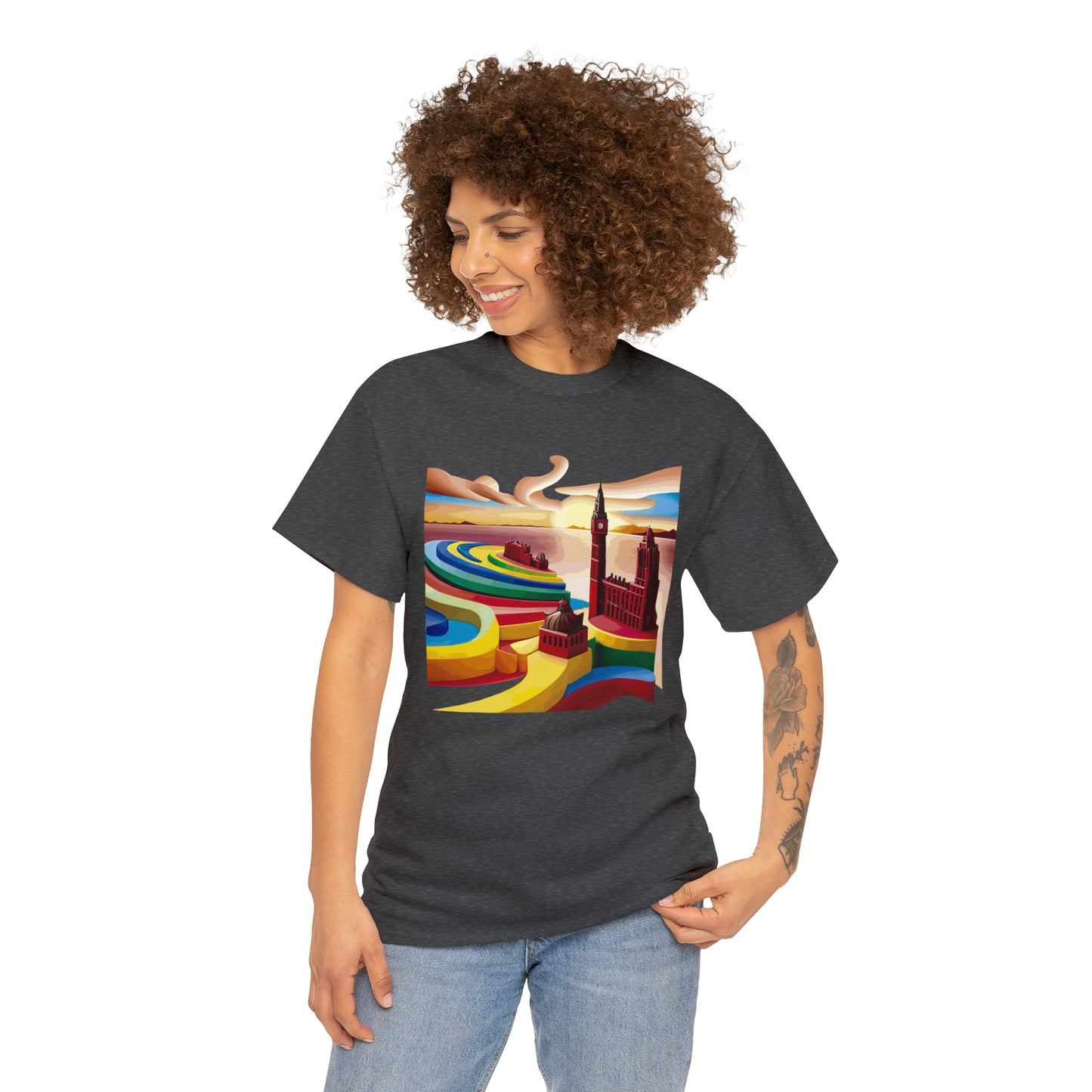 THREEp1 Unisex Heavy Cotton Tee