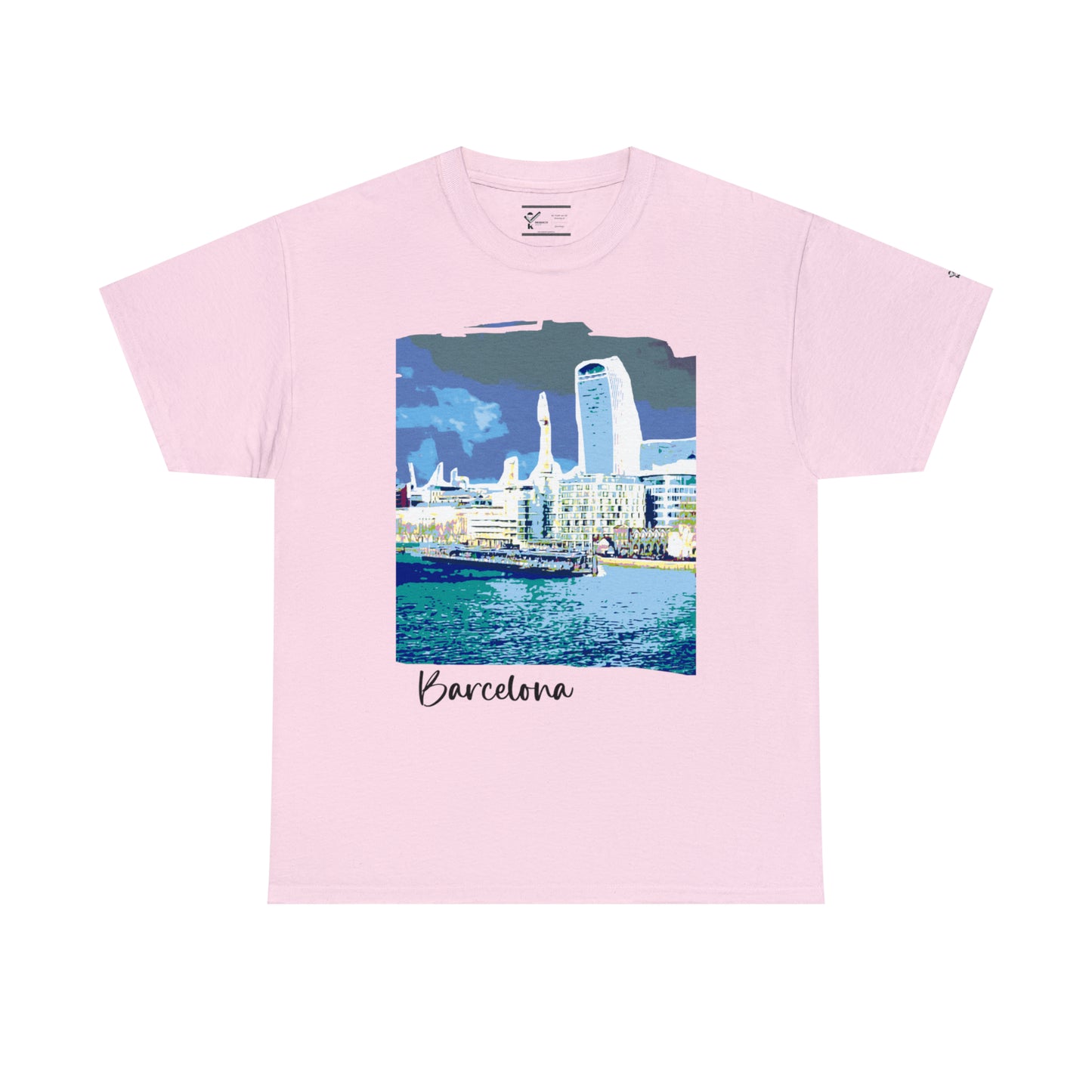 CP-BarcelonaC Unisex Heavy Cotton Tee