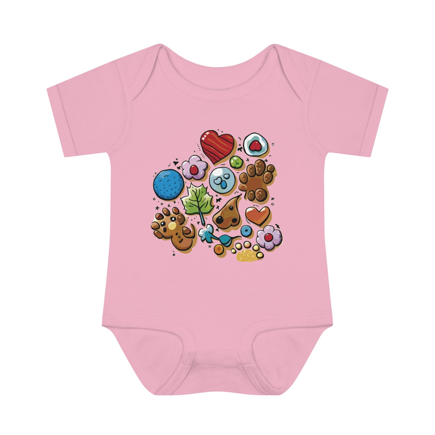 BB-19.1 Infant Baby Rib Bodysuit