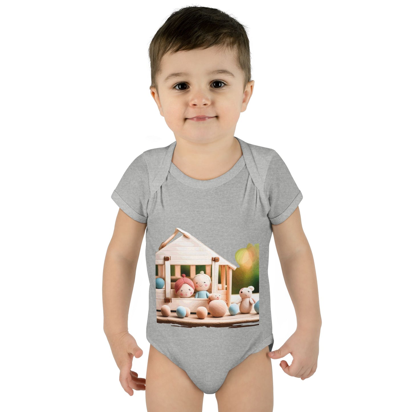 % BB-56.1 Infant Baby Rib Bodysuit