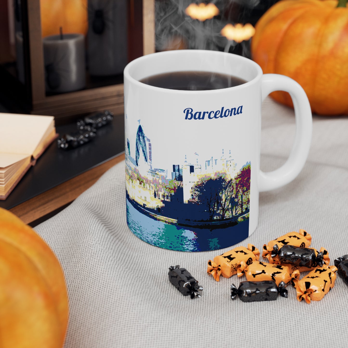 Barcelona-2 Ceramic Mug 11oz