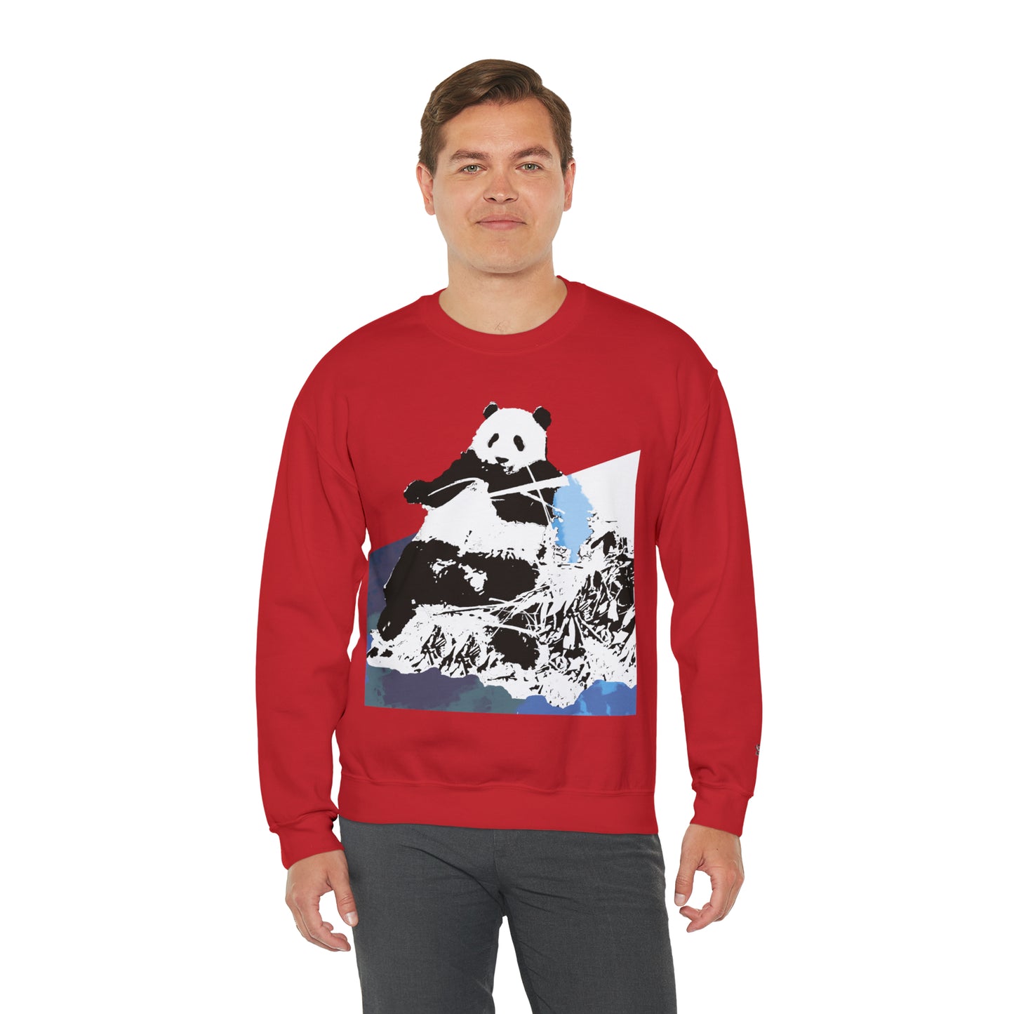 CP-Panda Unisex Heavy Blend™ Crewneck Sweatshirt