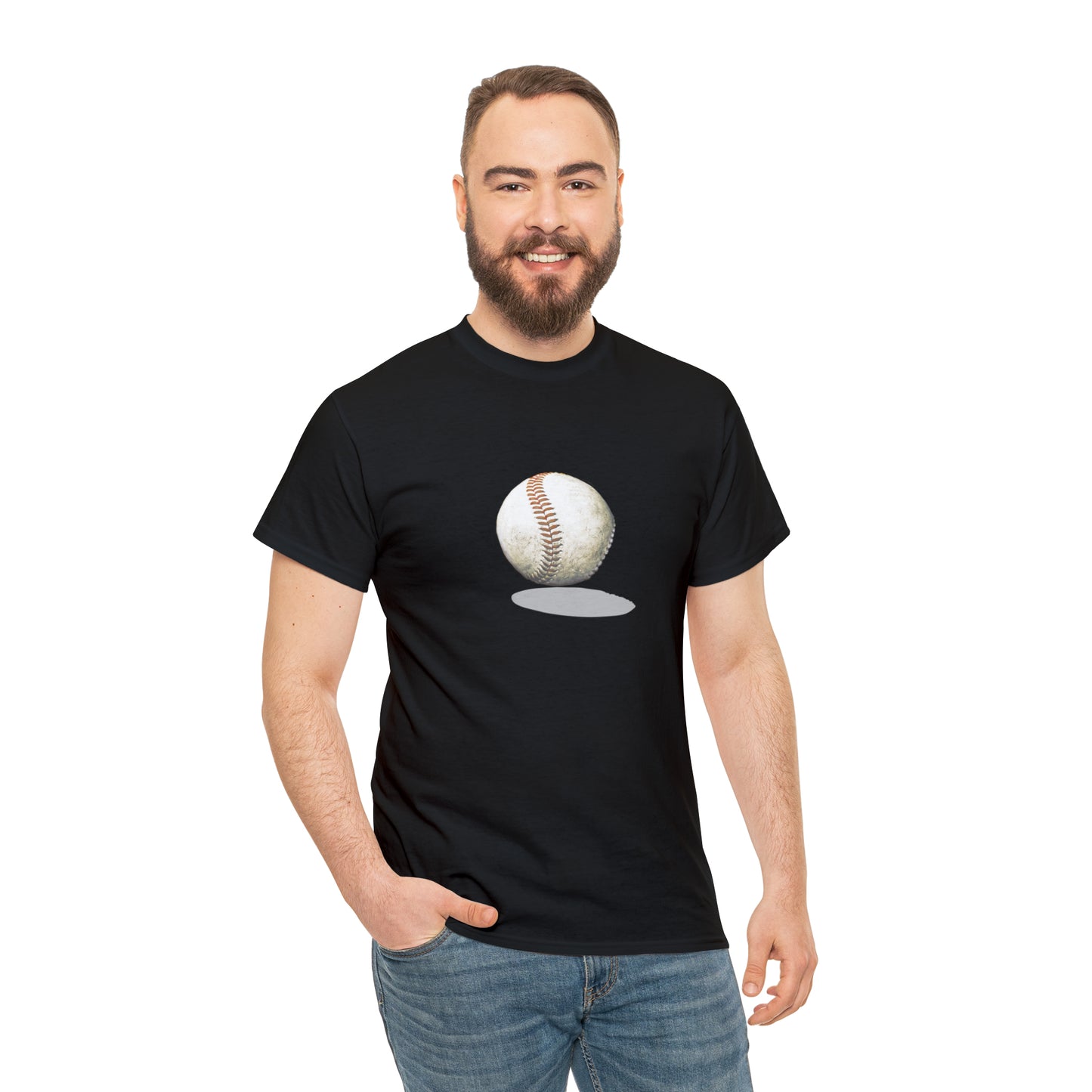 BaseBall Unisex Heavy Cotton Tee