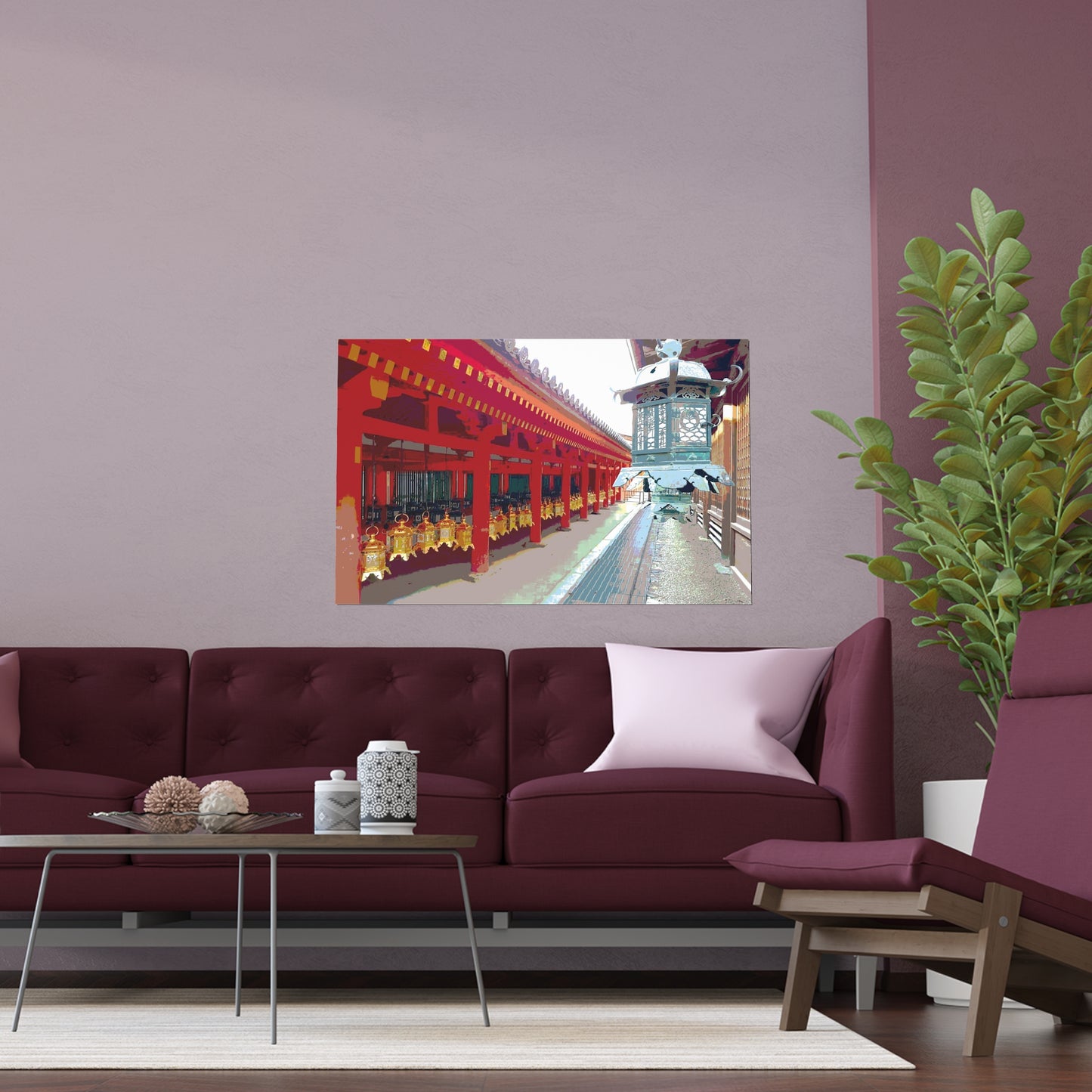 China-HP-2 Indoor and Outdoor Silk Posters