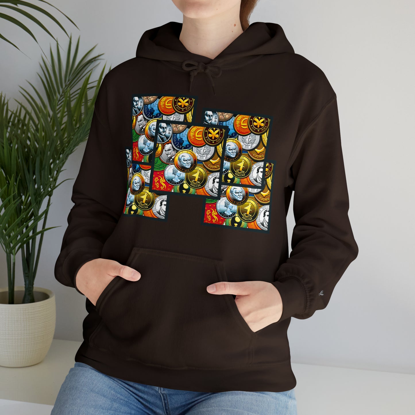 NINE Unisex Heavy Blend™ Hooded Sweatshirt