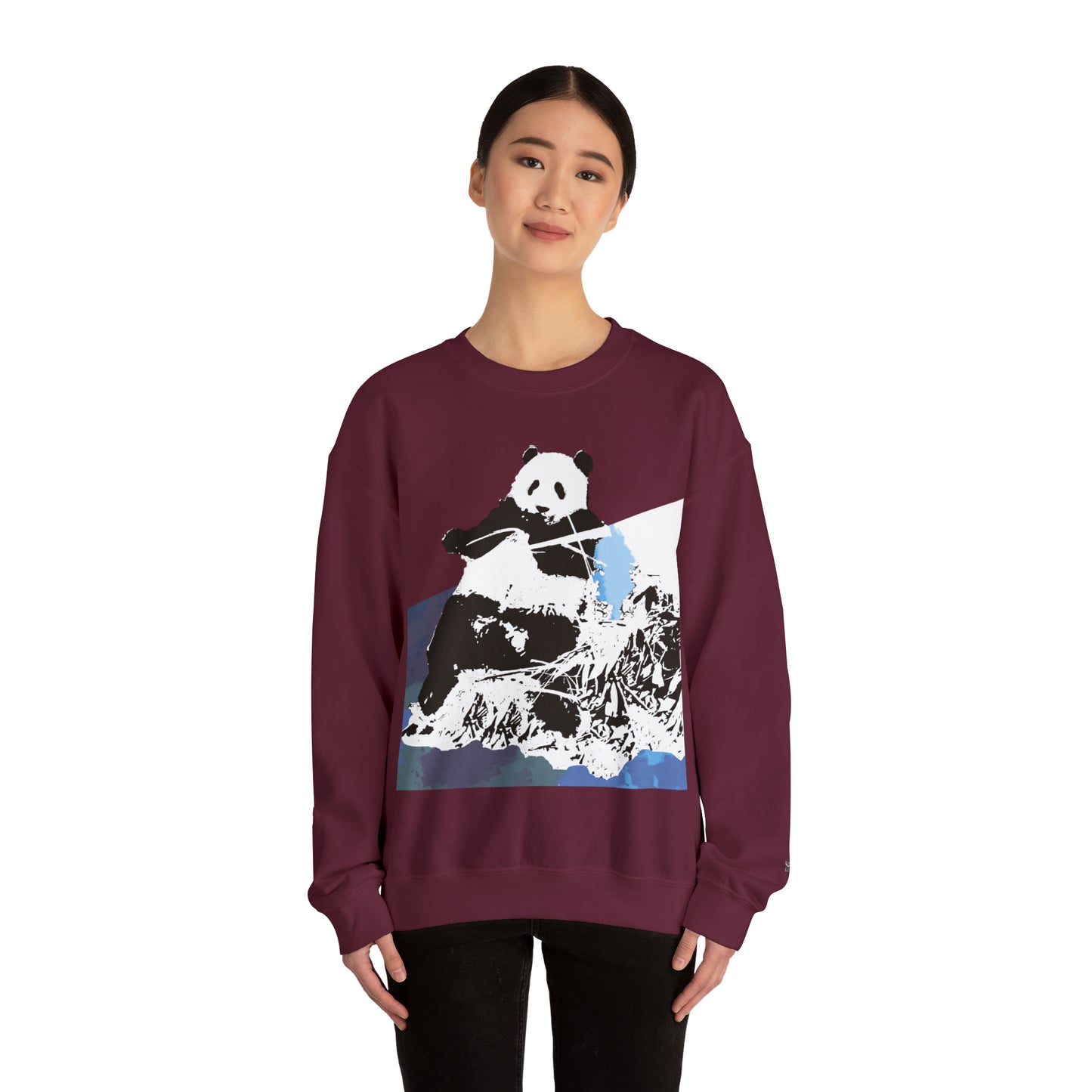 CP-Panda Unisex Heavy Blend™ Crewneck Sweatshirt