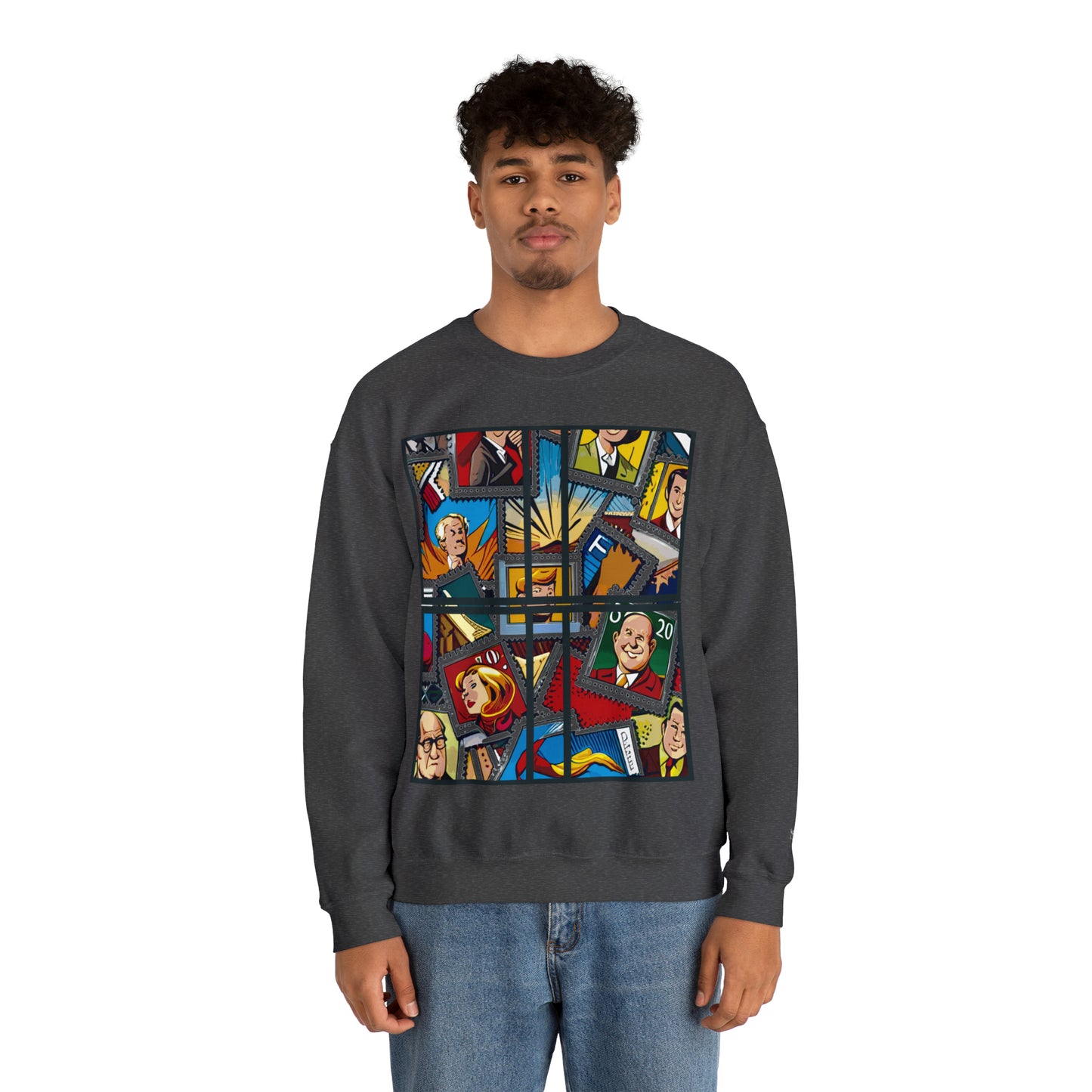 SEVEN Unisex Heavy Blend™ Crewneck Sweatshirt