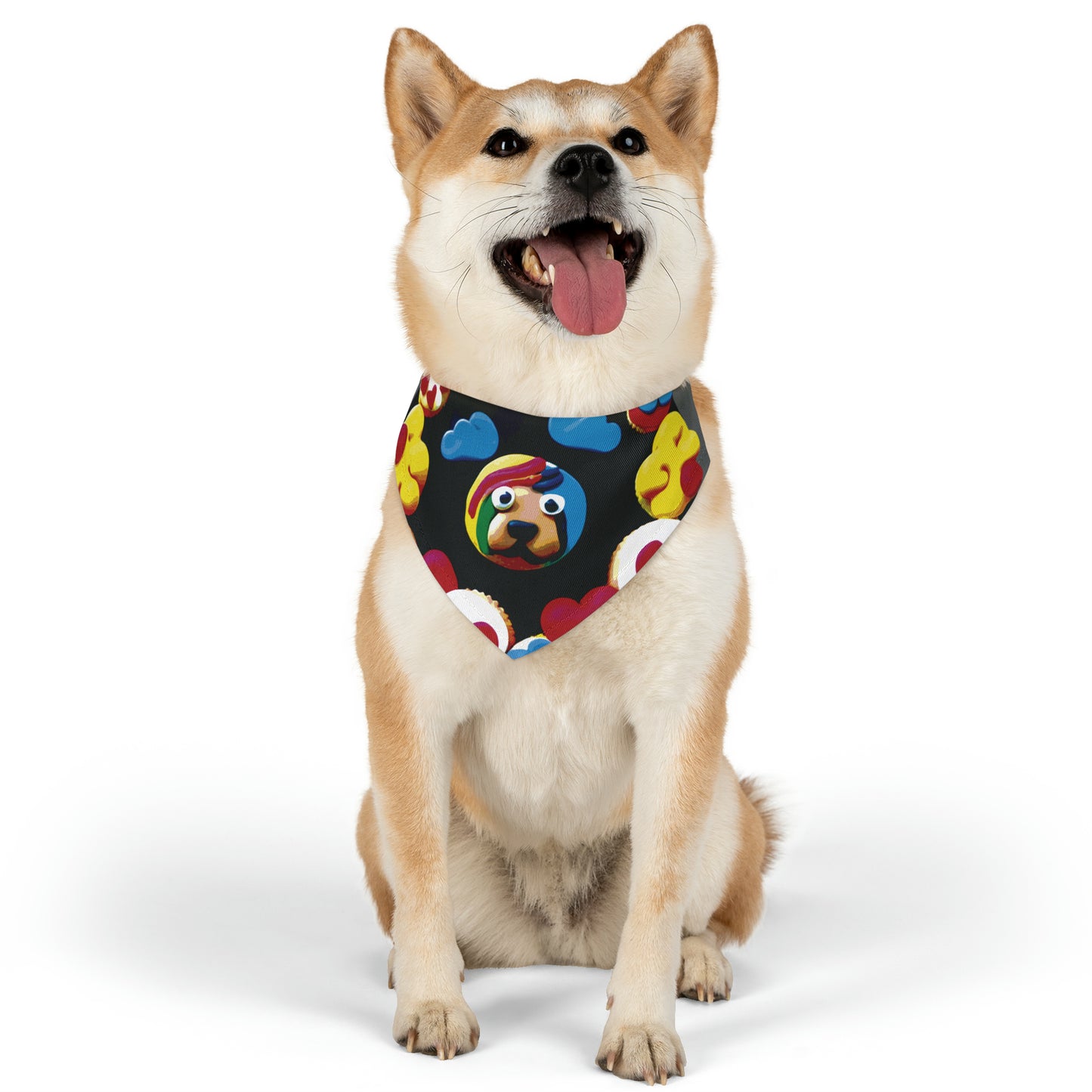 Pets-12.1 Dog/Cat Pet Bandana Collar