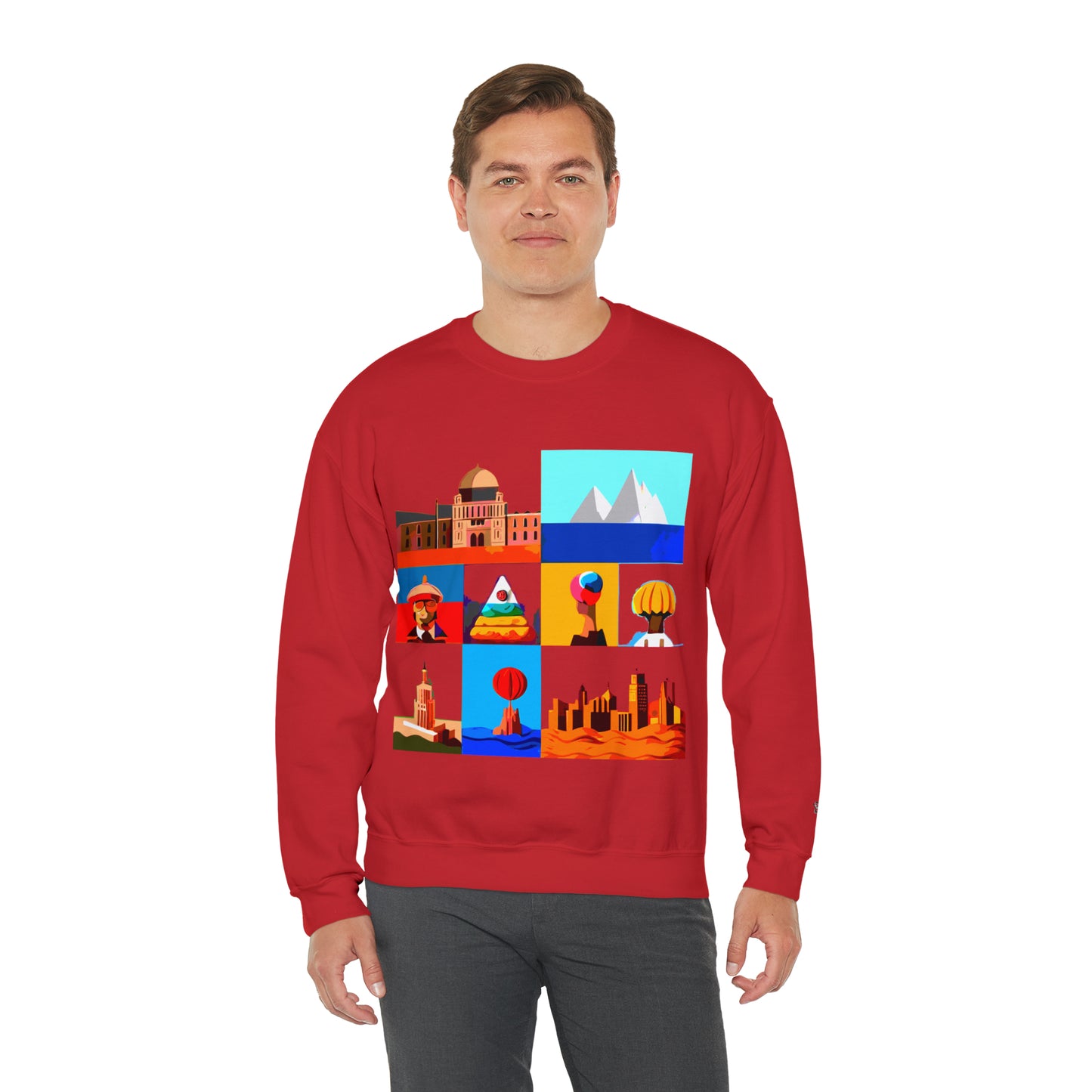 SIXp1 Unisex Heavy Blend™ Crewneck Sweatshirt