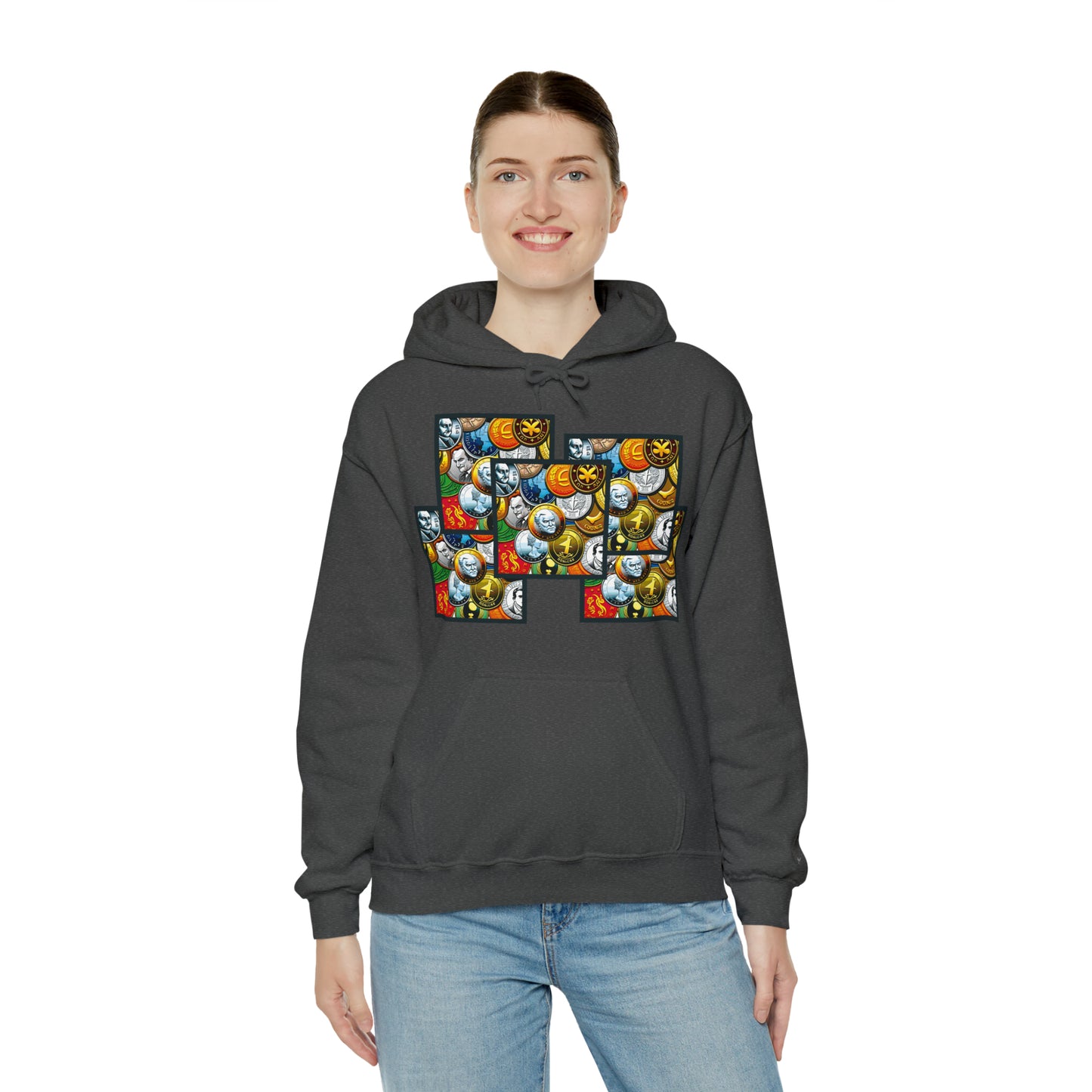 NINE Unisex Heavy Blend™ Hooded Sweatshirt