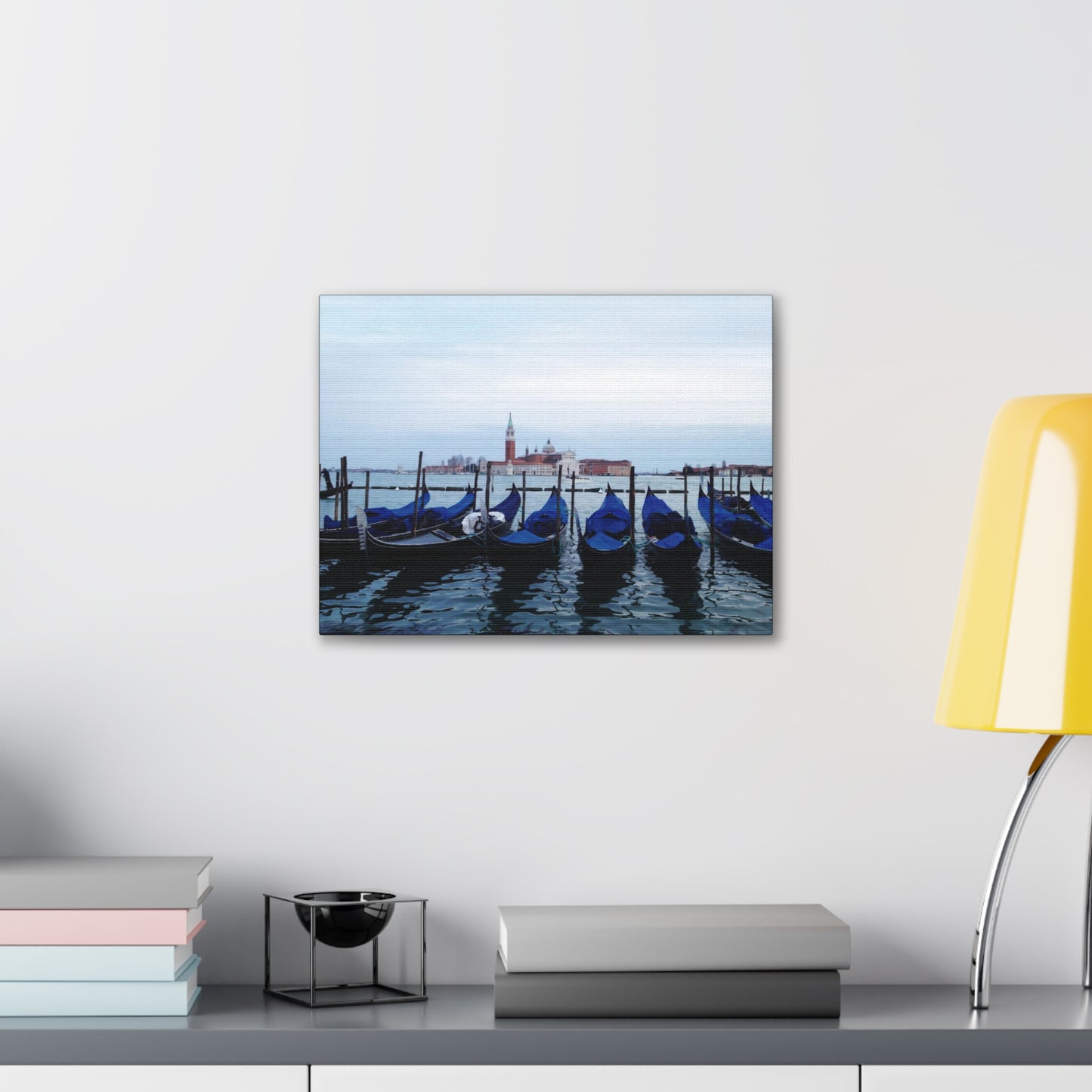 Boat-Venice Canvas Gallery Wraps