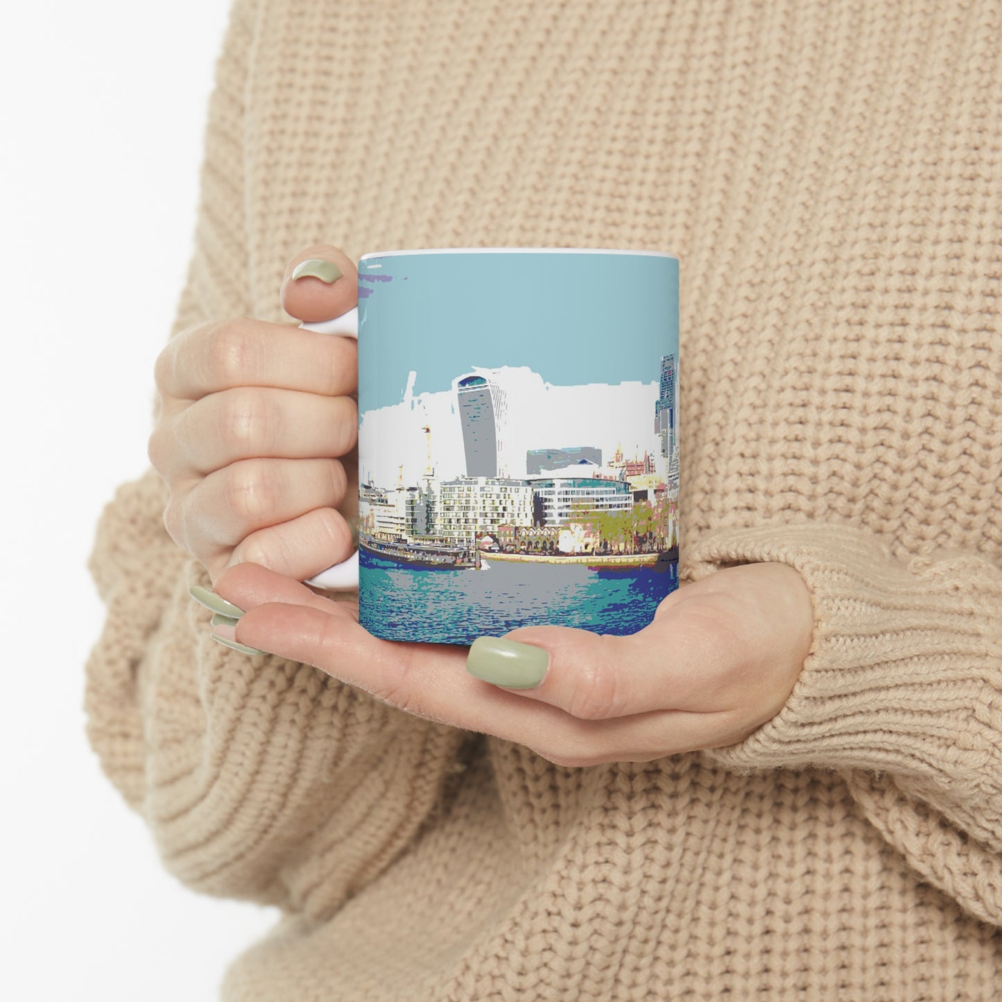 Barcelona Ceramic Mug 11oz