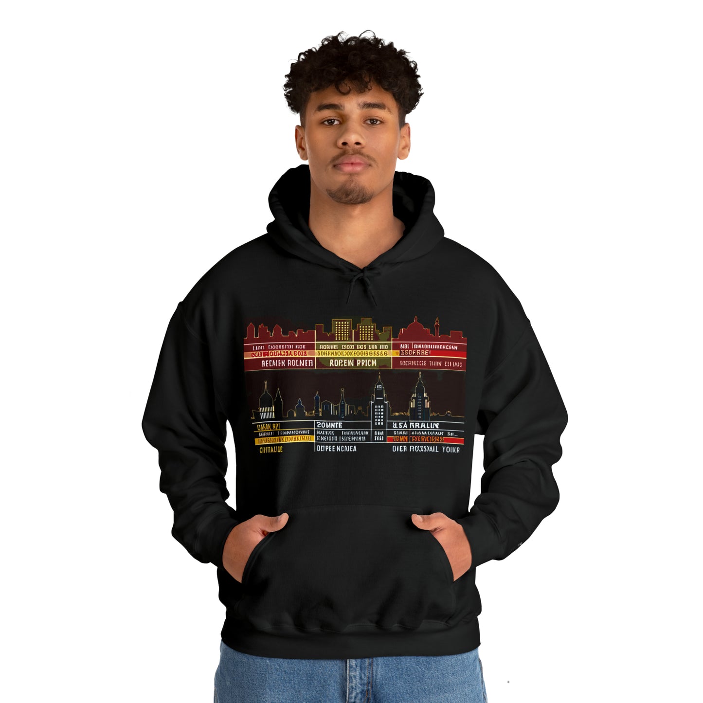 FORTY7 Unisex Heavy Blend™ Hooded Sweatshirt