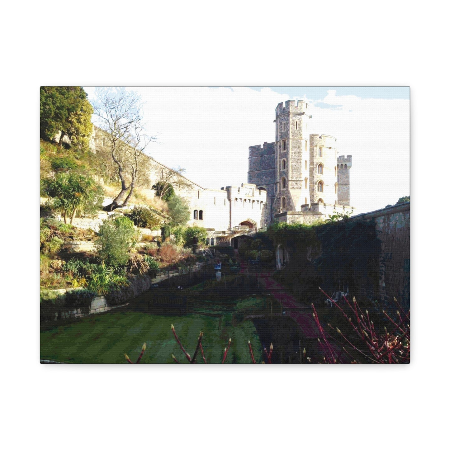 LondonCastle Canvas Gallery Wraps