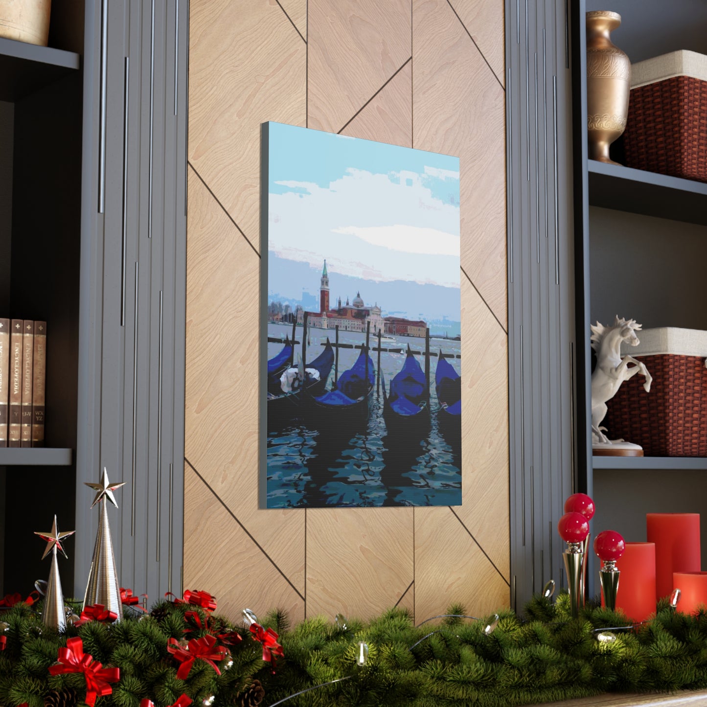 Boat Venice-8 Canvas Gallery Wraps