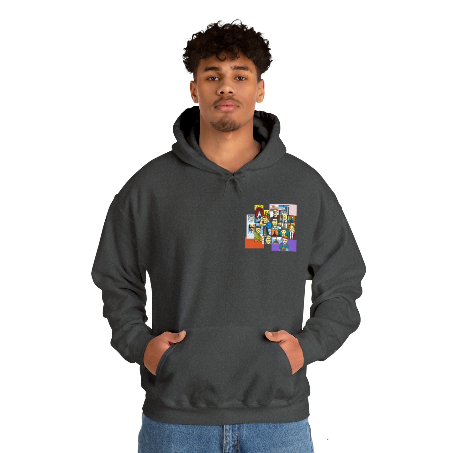 NINETEEN Unisex Heavy Blend™ Hooded Sweatshirt