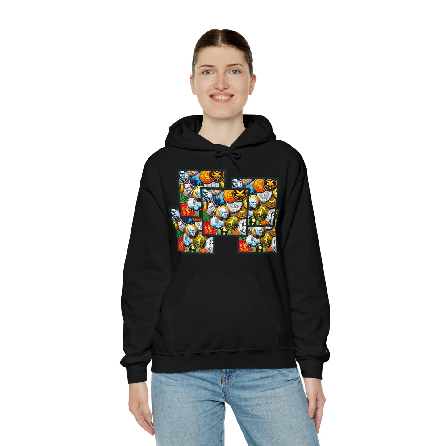 NINE Unisex Heavy Blend™ Hooded Sweatshirt