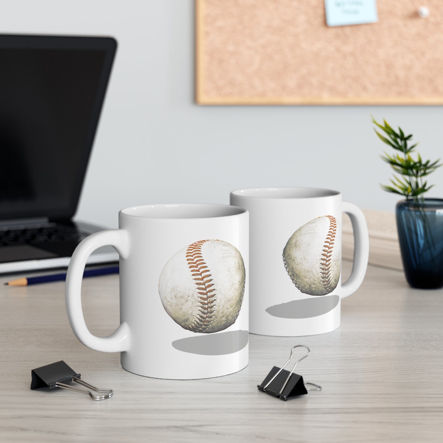 BaseBall-2 Ceramic Mug 11oz