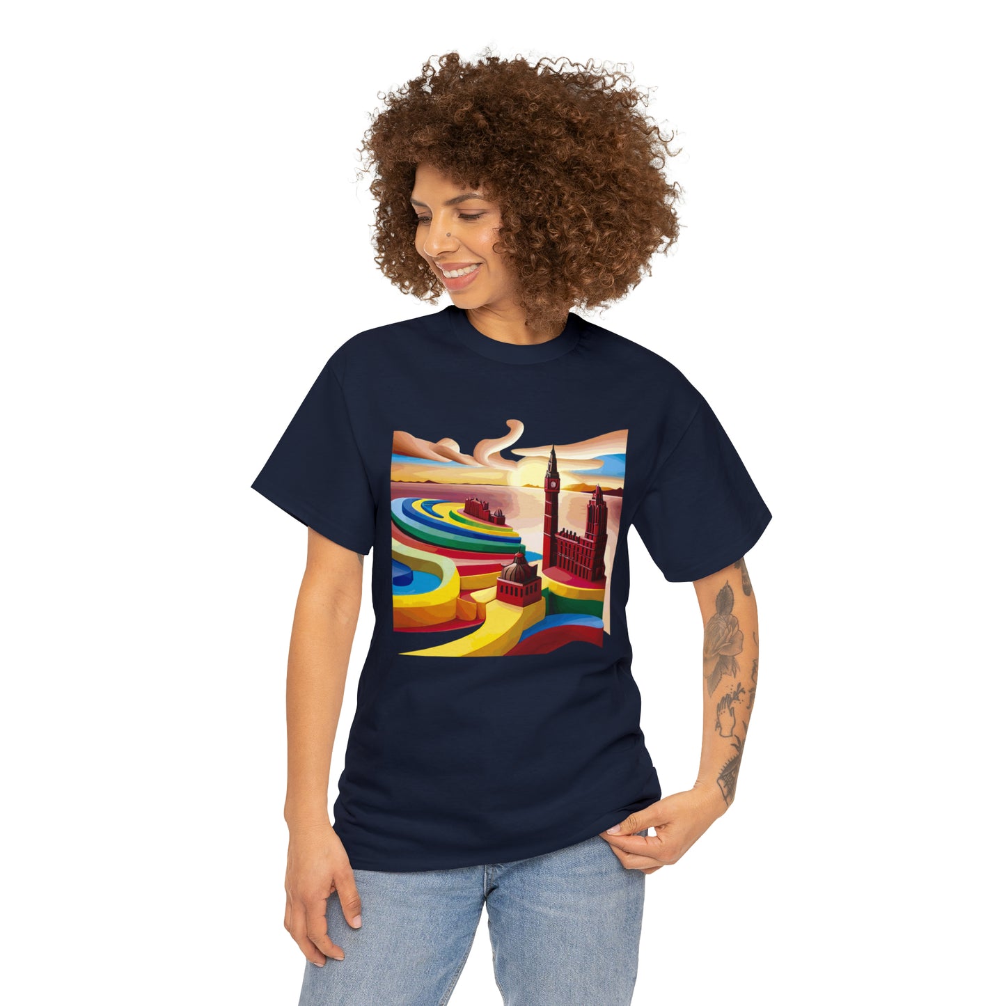 THREEp1 Unisex Heavy Cotton Tee