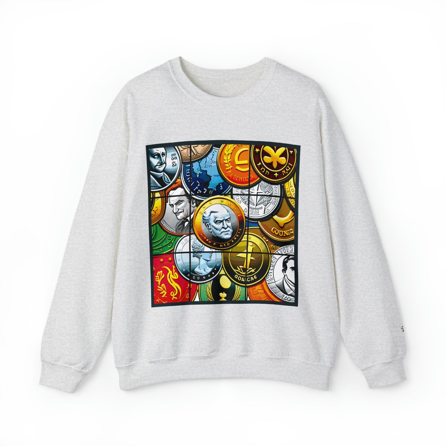 NINE Unisex Heavy Blend™ Crewneck Sweatshirt