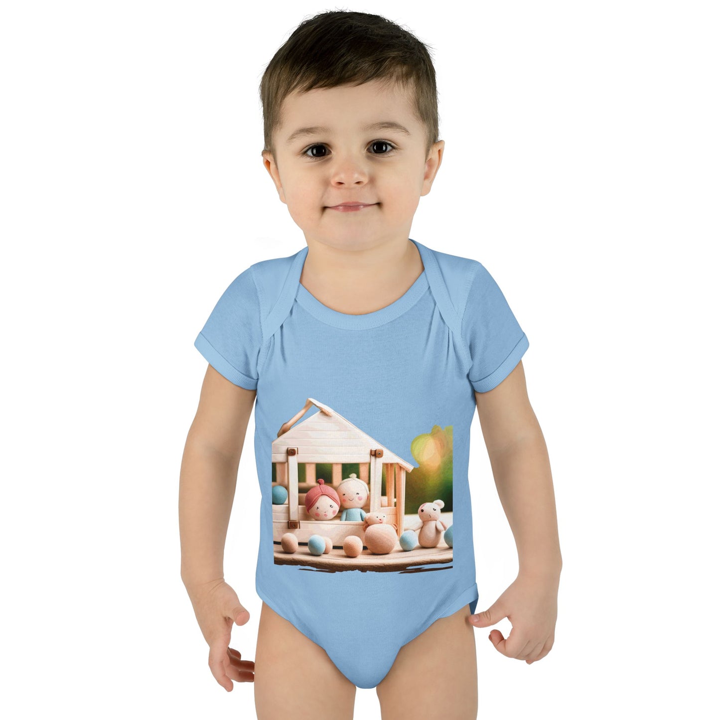 % BB-56.1 Infant Baby Rib Bodysuit