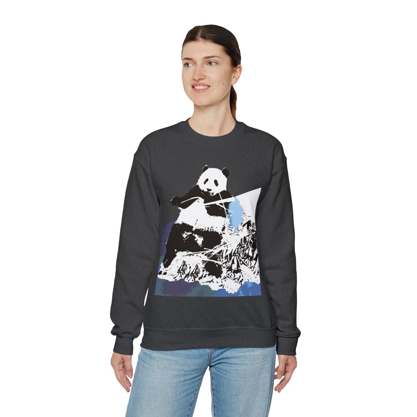 CP-Panda Unisex Heavy Blend™ Crewneck Sweatshirt