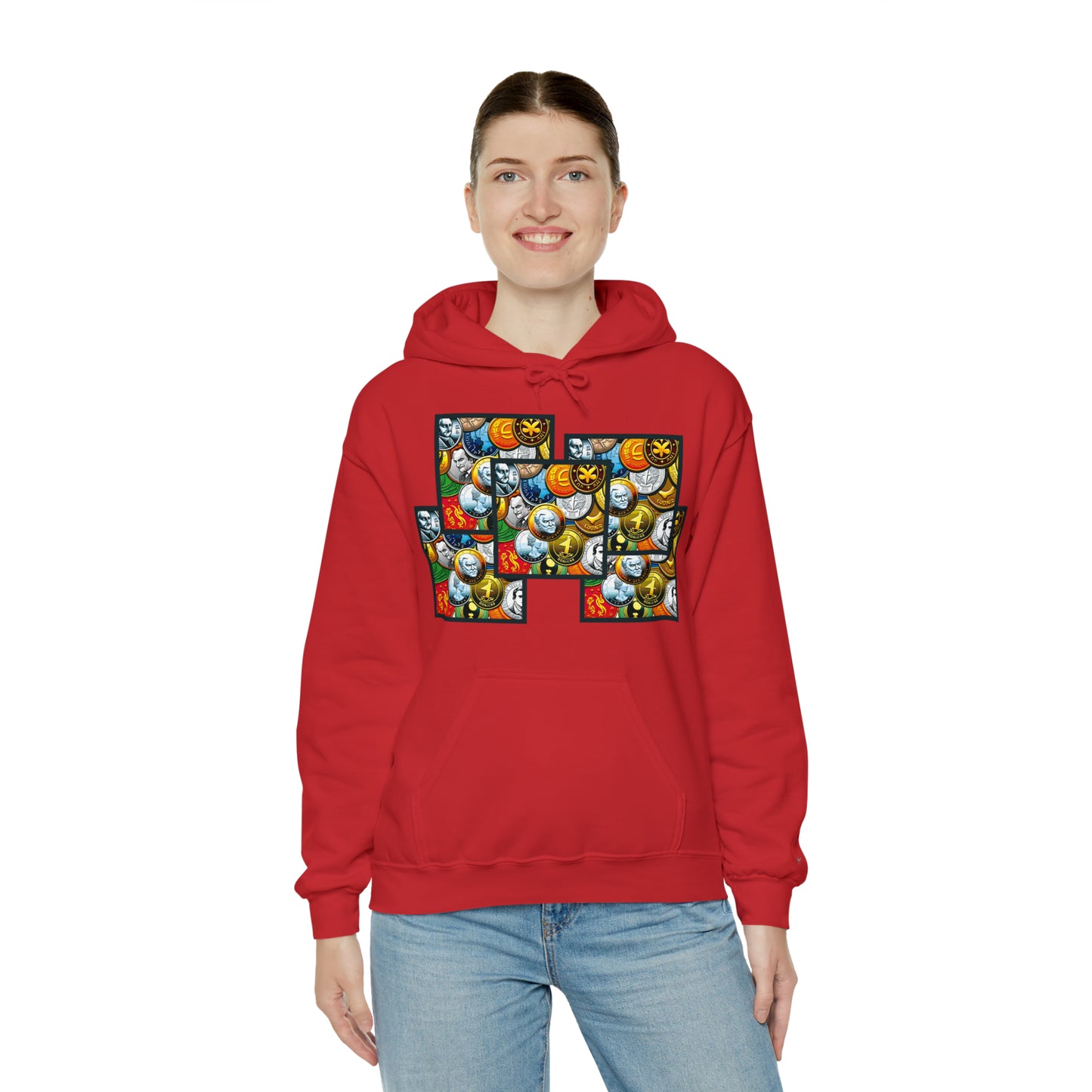 NINE Unisex Heavy Blend™ Hooded Sweatshirt