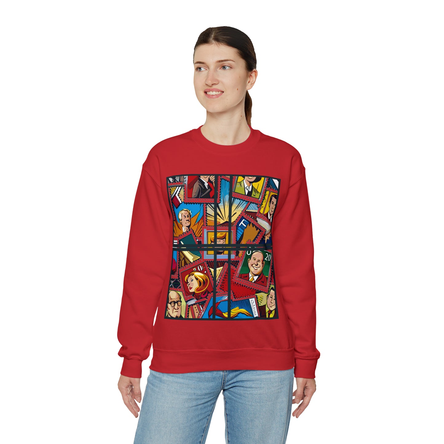 SEVEN Unisex Heavy Blend™ Crewneck Sweatshirt