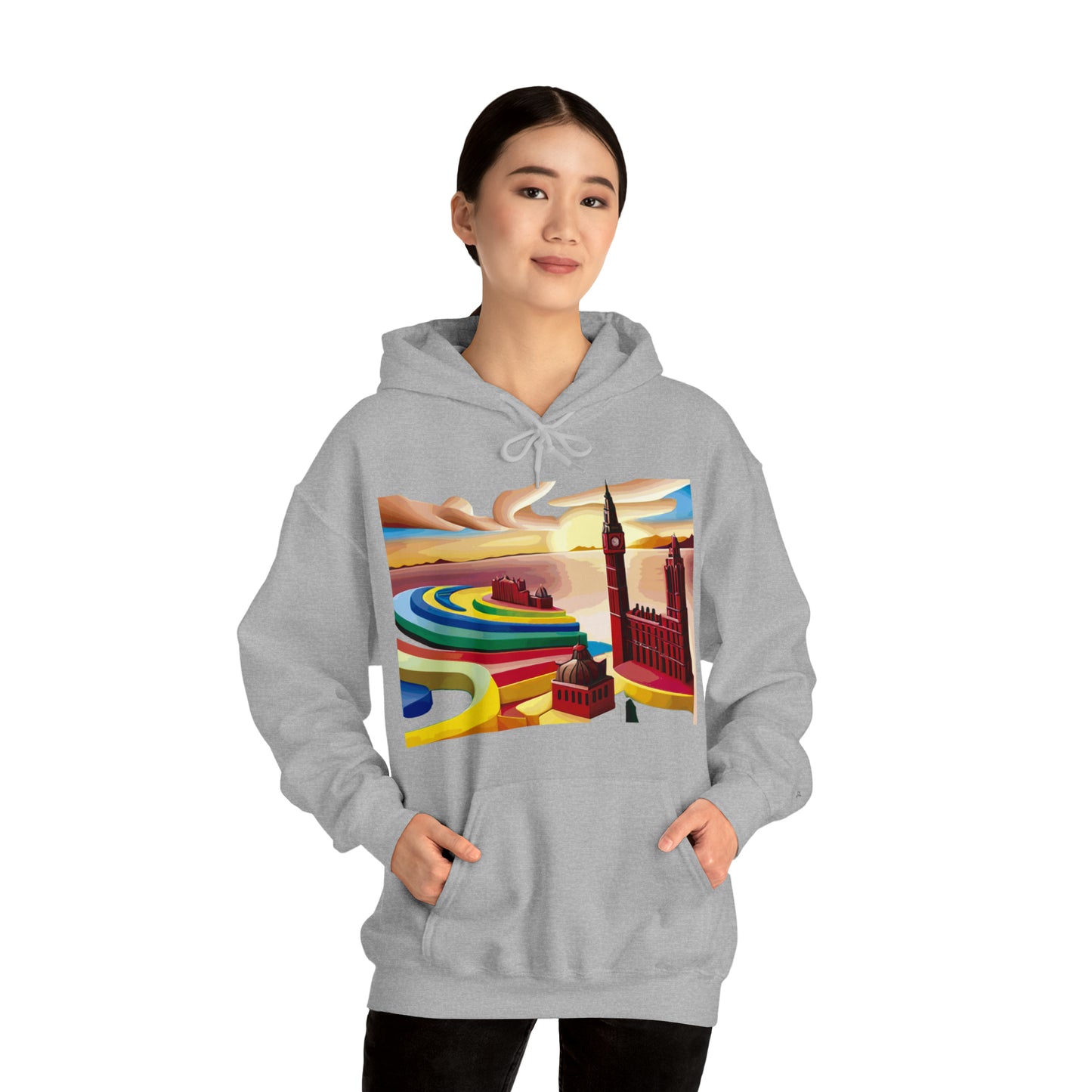 THREEp2 Unisex Heavy Blend™ Hooded Sweatshirt