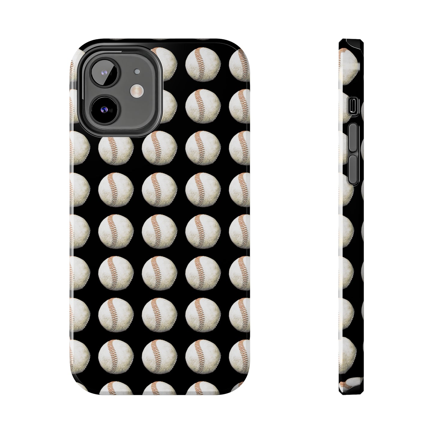 BaseBall-3 Tough iPhone Cases