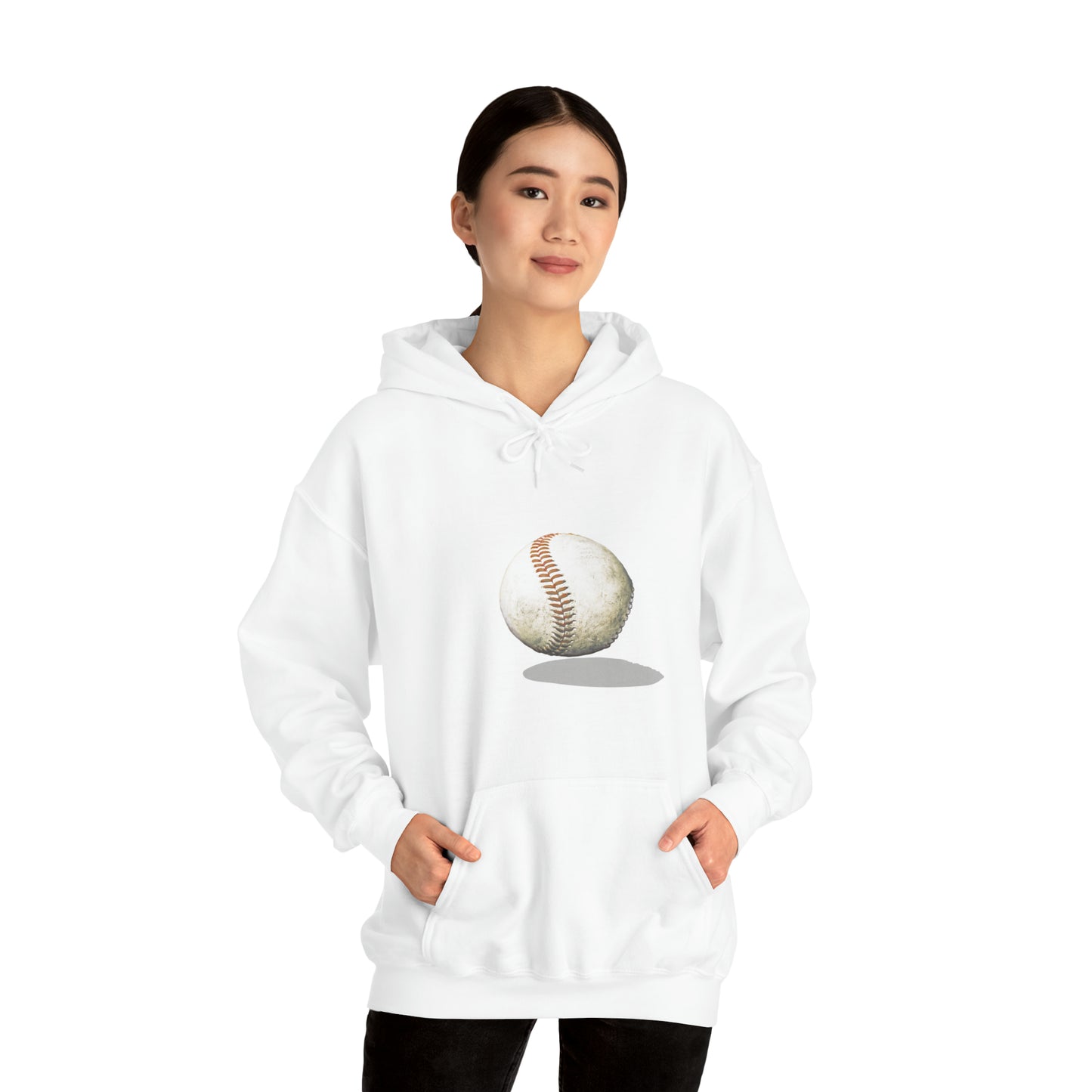 BaseBall-2 Unisex Heavy Blend™ Hooded Sweatshirt