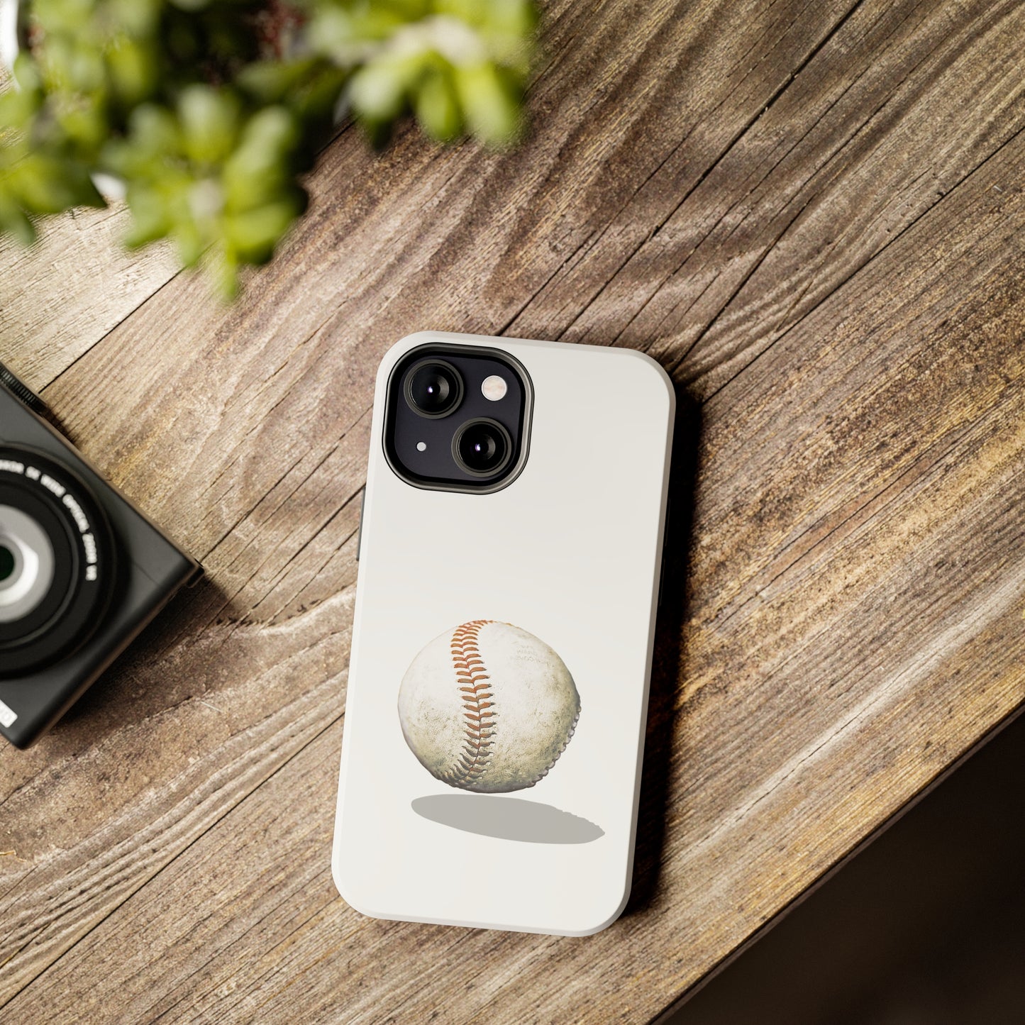 BaseBall-2 Tough iPhone Cases