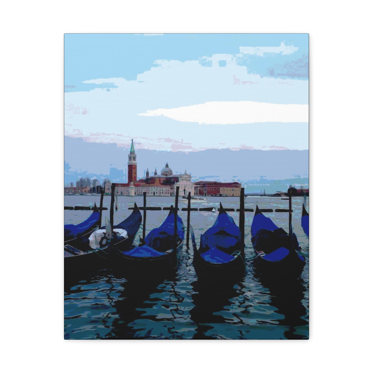 Boat Venice-8 Canvas Gallery Wraps