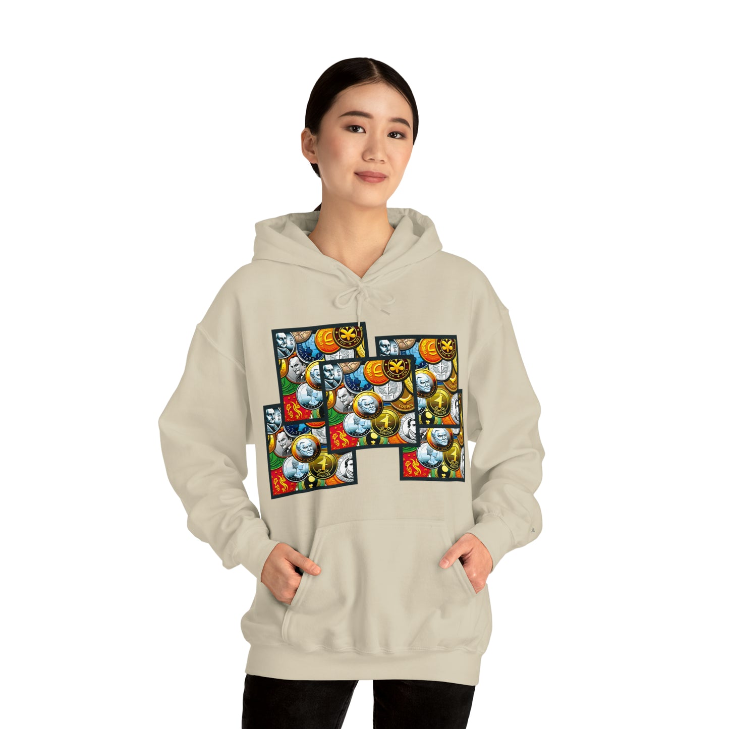 NINE Unisex Heavy Blend™ Hooded Sweatshirt