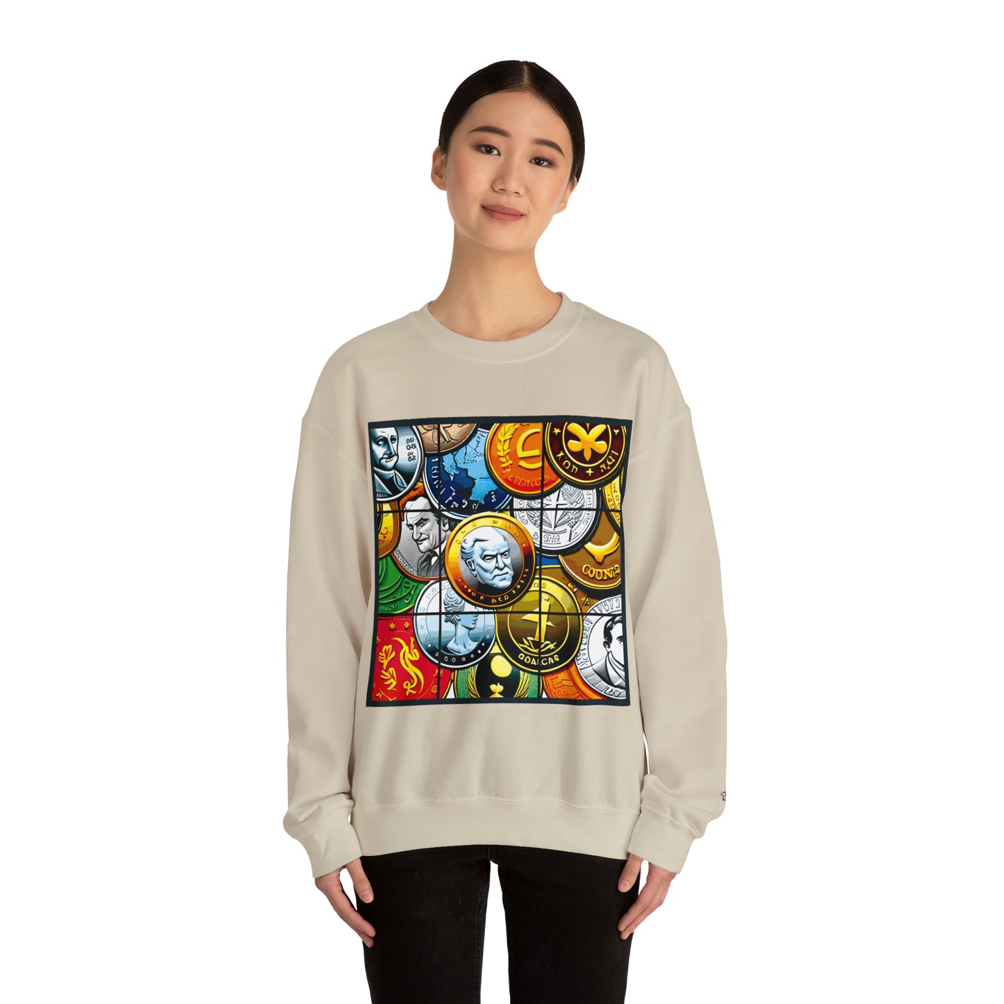 NINE Unisex Heavy Blend™ Crewneck Sweatshirt