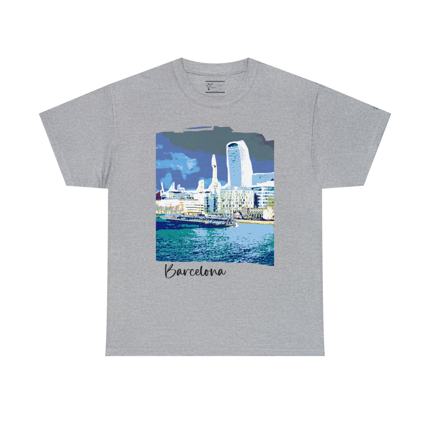 CP-BarcelonaC Unisex Heavy Cotton Tee