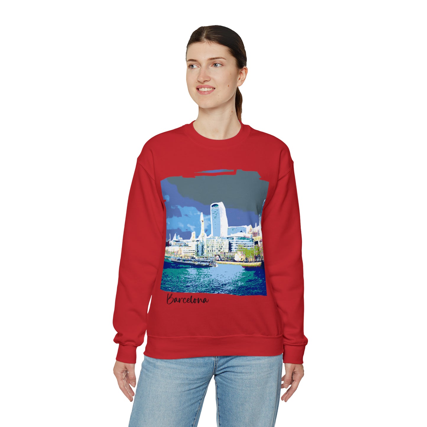 CP-BarcelonaC Unisex Heavy Blend™ Crewneck Sweatshirt