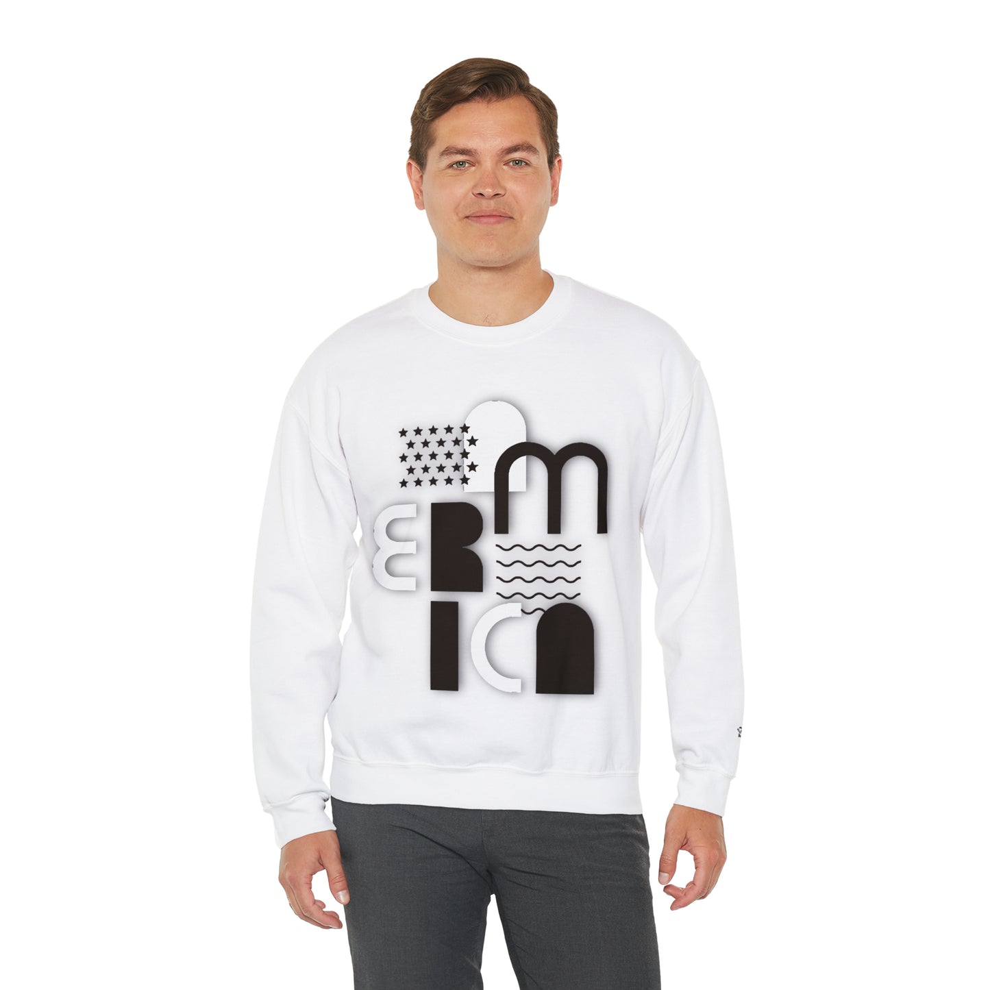 AMERICA Unisex Heavy Blend™ Crewneck Sweatshirt