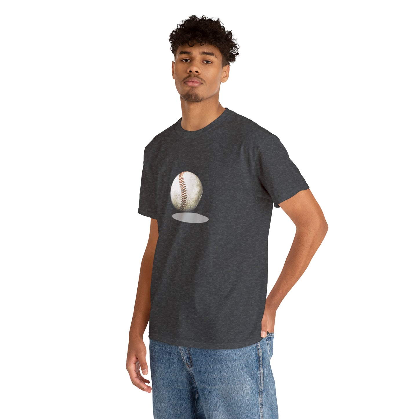 BaseBall Unisex Heavy Cotton Tee